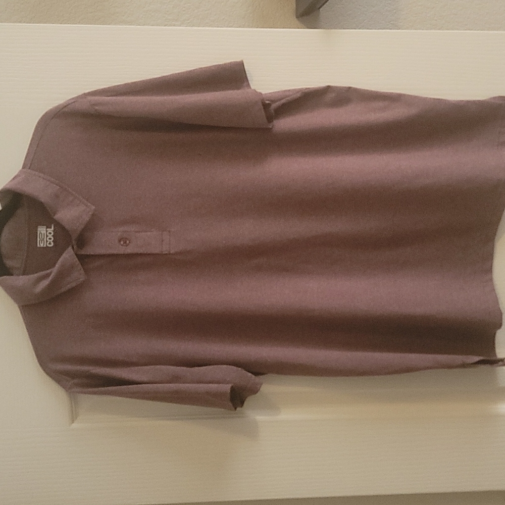 Men's32° large red (cranberry) polo shirt